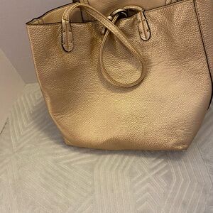 Chic Metallic Tote Bag